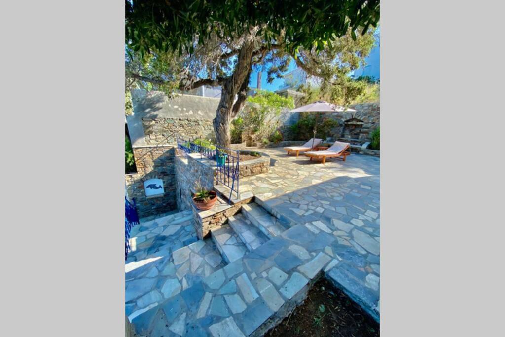 Πέτρινη Αυλή, Αρμενιστης Ικαρια Villa Armenistis  Buitenkant foto