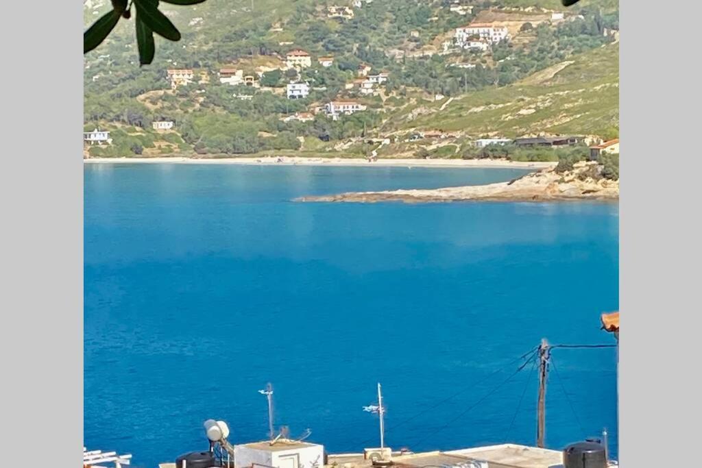 Πέτρινη Αυλή, Αρμενιστης Ικαρια Villa Armenistis  Buitenkant foto